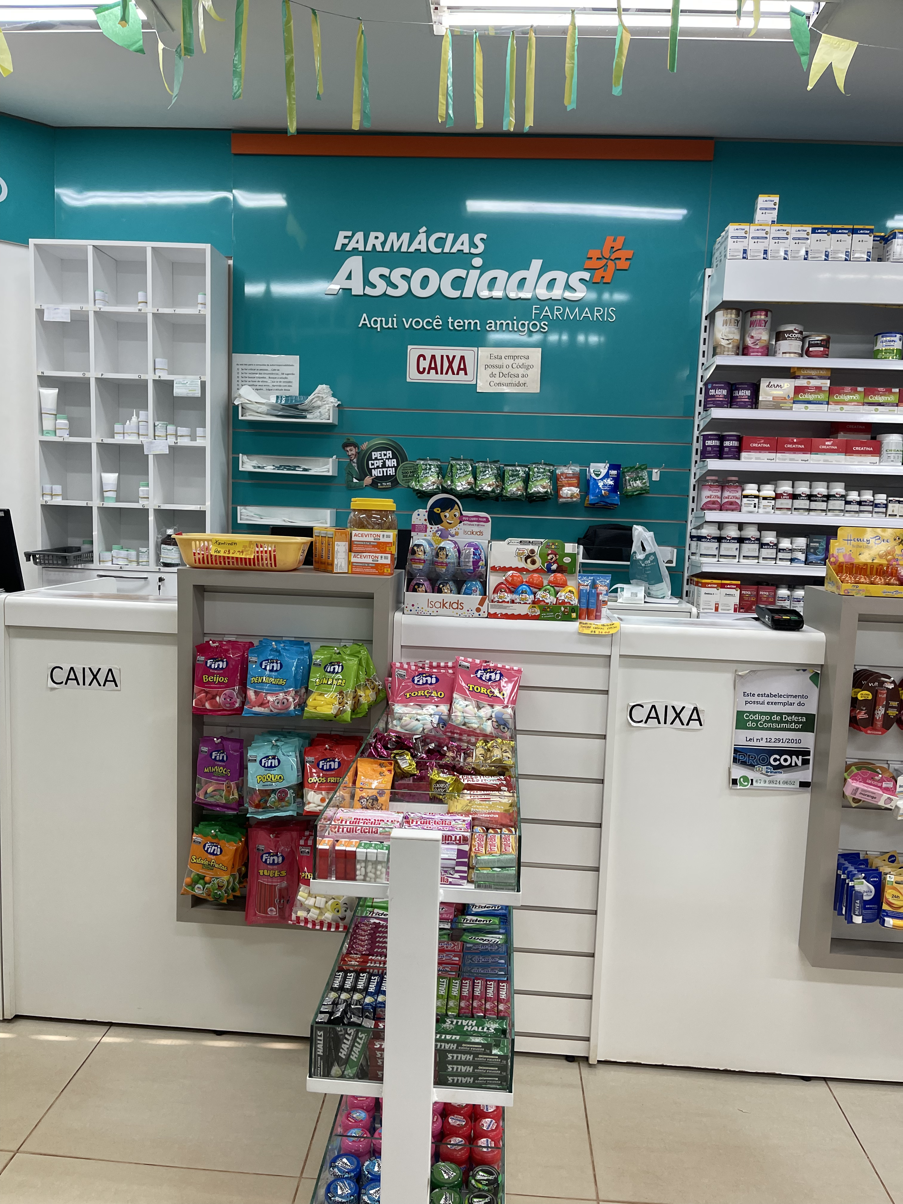 Caixas e Atendimento
